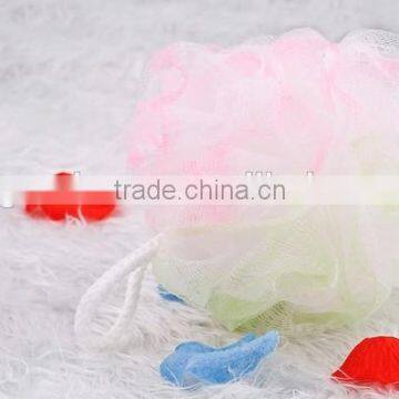 Nylon Made Scrub Mesh Net Bath Ball Cleaning Tool Soft Exfoliate Puff Sponge photo-3