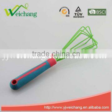 WCW063 New design funny shape Egg whisk Silicone Wire Whisk, Egg Frother, Milk & Egg Beater Blender hot sales