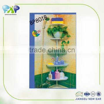 Telescopic Space Saver modern adjustable bathroom pole shelf