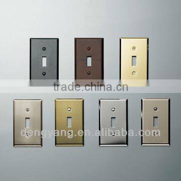 Metal Single Switch Plate
