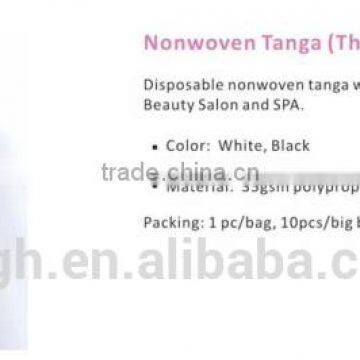 Disposable Nonwoven tange with string