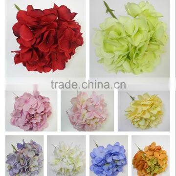 wedding table centerpieces artificial hydrangea head