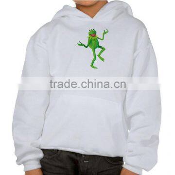 Boy's Fancy Gym Hoodie The Muppets Kermit dancing Hoodie Custom Sublimation Printed Hoodies For Children