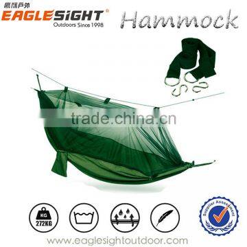 Outdoor Parachute Nylon Fabric Traveling Hammock Mosquito