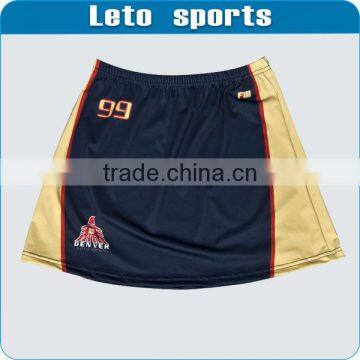 custom digital print sports skirts moisture wicking light weight