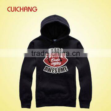 Wholesale Heat Transfer/silk Screen Print Polyester/cotton Custom Design Fashion Hoodies LMWY-072 photo-3