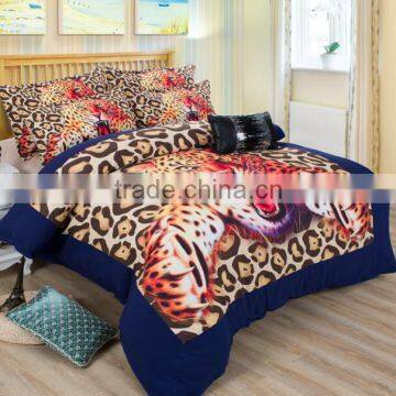 Cotton Fabric Yarn Dyed Digital Textile Printing Home Comforter Cheap Flat Sheets photo-3