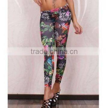 Custom nice 3d printing fashion leggings