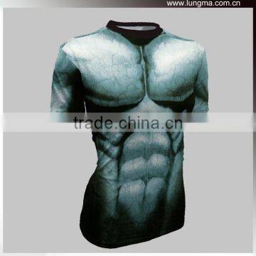 2016 Marvel Superhero T-shirt Tee Running Compression Shirts photo-3