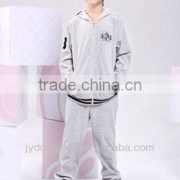 Boy's Velvet grey sports suits