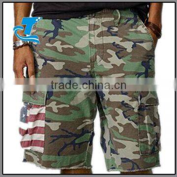 Hottest Cut-Off Mens Camouflage Cargo Shorts