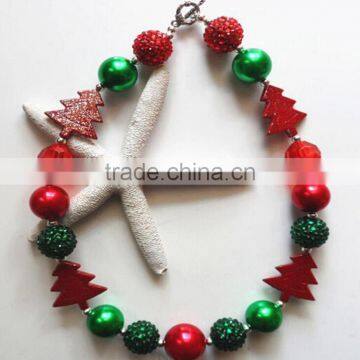 Wholesale Baby Girl's Necklace Handmade Plastic Bead Cheap Plastic Bead Necklace for Children photo-6