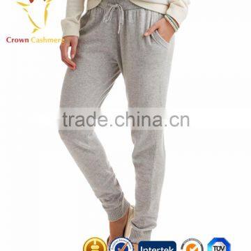 Women Custom Cashmere Knit Iogger Pant