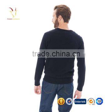 Latest New Design V Neck Cashmere Jumpers Mens Cashmere Sweater photo-2