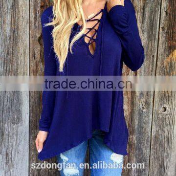 New Spring Autumn Casual Women Tshirt Loose 100% Cotton Top Tee Lady's V-neck Tshirts Plu Size photo-4