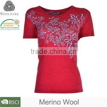 Short Sleeve Shirt Women Custom, High Quality T Shirt for Women Casual photo-3