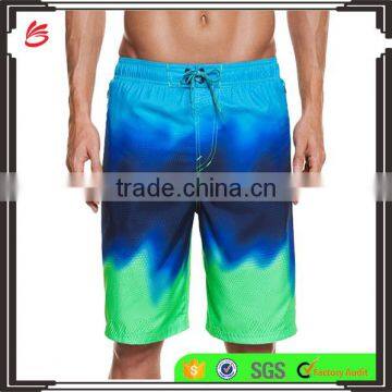 Newest 2017 wholesale man swim beavh shorts Haze Water Shedding Swim Trunks