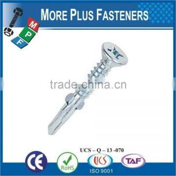 Made in Taiwan Self Drilling Screw With Wings