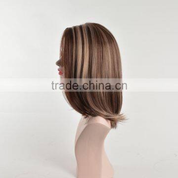 Large Stocks! Sexy Synthetic Wigs, Cheap Synthetic Cosplay Wigs, Short Dark Brown Cosplay Hair Wig photo-3
