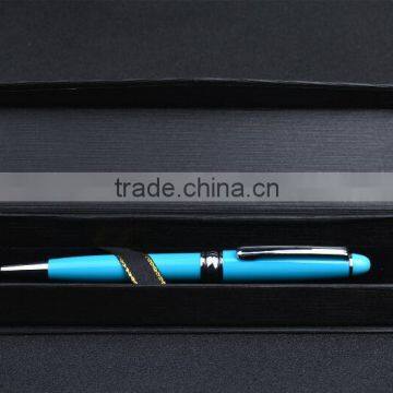 High Quality Laser Logo Heavy Ballpoint Twist Business Metal Pen Box Gift Set photo-3