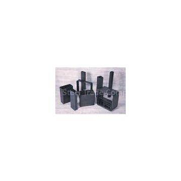 Black Steel Hollow Section Tube, Galvanized Rectangular Mild Carbon Steel Hollow Sections Tubing