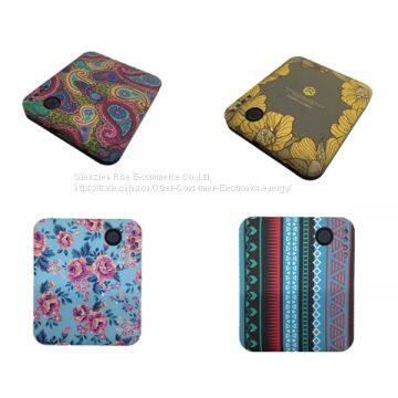 new 2017 slim power bank mini 3000mah portable New Arrival Custom pattern design