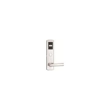 Silver Smart Card Door Lock DC6V , Electronic And Fadeless