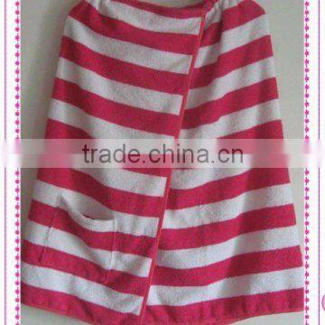 100% Cotton Terry Towel Lady's Wrap
