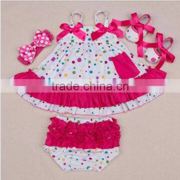 Baby Girl Infant 4pcs Clothing Sets Suit Inf photo-5