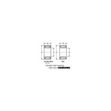 Needle roller bearing with inner ring