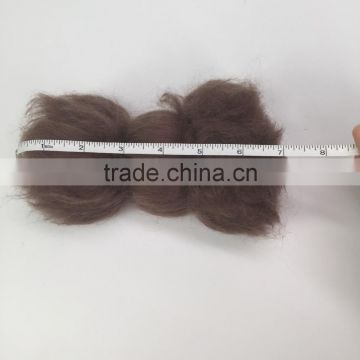 Custom doll mohair weft hair wigs for sale