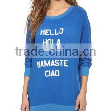 Vintage Inspired Top Stitched Women's Sweatshirt photo-2