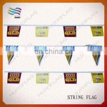 Durable Triangle Fabric Bunting Flags for Swimming Club photo-2