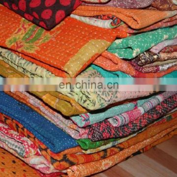 Indian Handmade Kantha Quilt