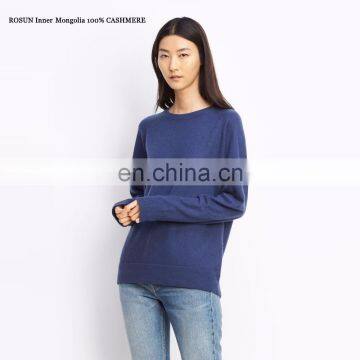 100% Inner Mongolia cashmere Jumper, Ladies cashmere knit sweater, pure cashmere sweaters