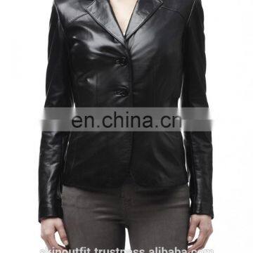 Womens Leather blazer