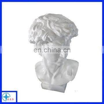 customized resin Roman David statue