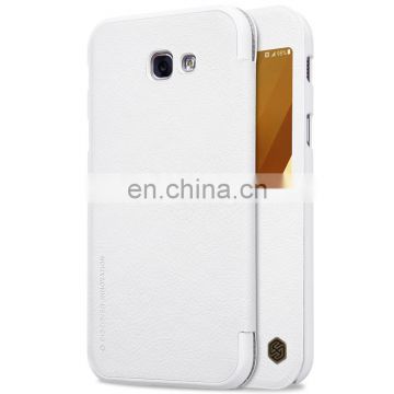 Nillkin Qin Series with Caller ID Window PU Leather + Hard PC Case for Samsung Galaxy A7