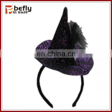 Hot sale witch hat halloween hair decoration