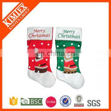 2017 Hotsale promotion custom christmas stocking