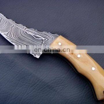 wholesale Damascus knifes - Damascus gurkha kukri blank Knife
