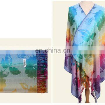 Promotion Jacquard Pattern Wholesale Scarf Hijab Shawl photo-2