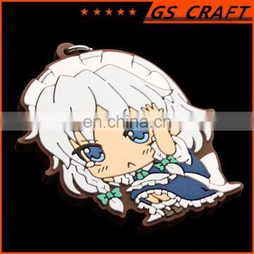 Best Selling Rubber Key Chain Custom Soft Pvc Cartoon Keychain photo-5