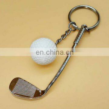 Newest Popular Sports Goods Keychain Candy Color Golf Ball Keychain photo-5