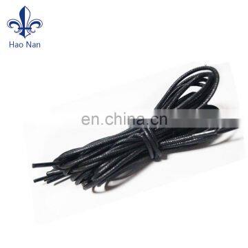 Custom High Quality Polyester Material Cheap Shoelace With Wax photo-5
