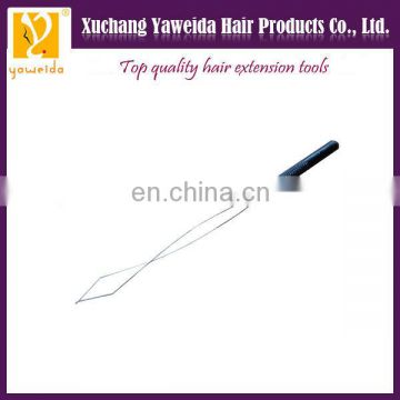 New arrival Wholesale price hot sales short metal handle hair extension loop needle