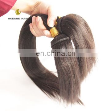 Luxury high quality best grade thick soft mink brazilian hair braid in bundles no glue no thread no clips