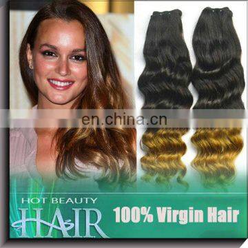 ombre remy tape hair extension still can be dyed to other color and do other styles