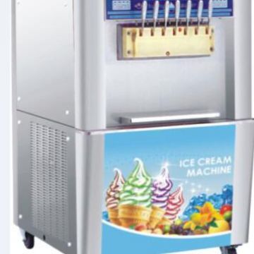 Gray Ice Cream Machine 518*740*1280 Numerical Speed Control