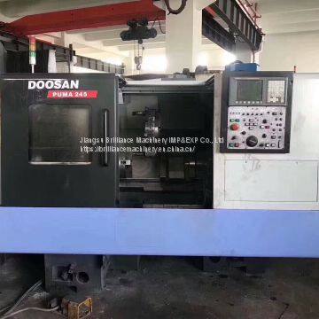 Used DOOSAN PUMA245 CNC Lathes